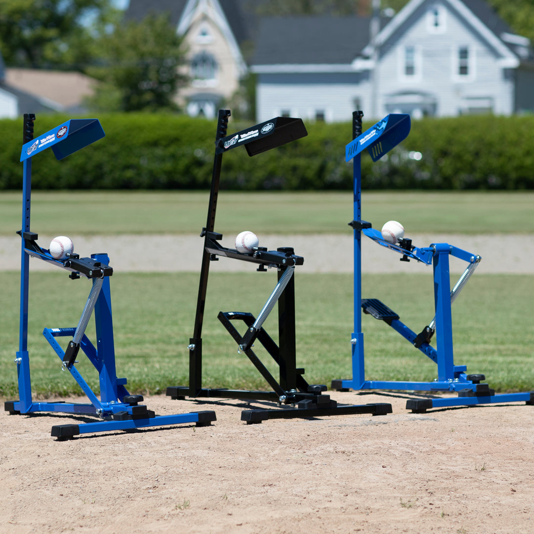 Blue Flame Pitching Machine Batting Ball Machine Blue Flame