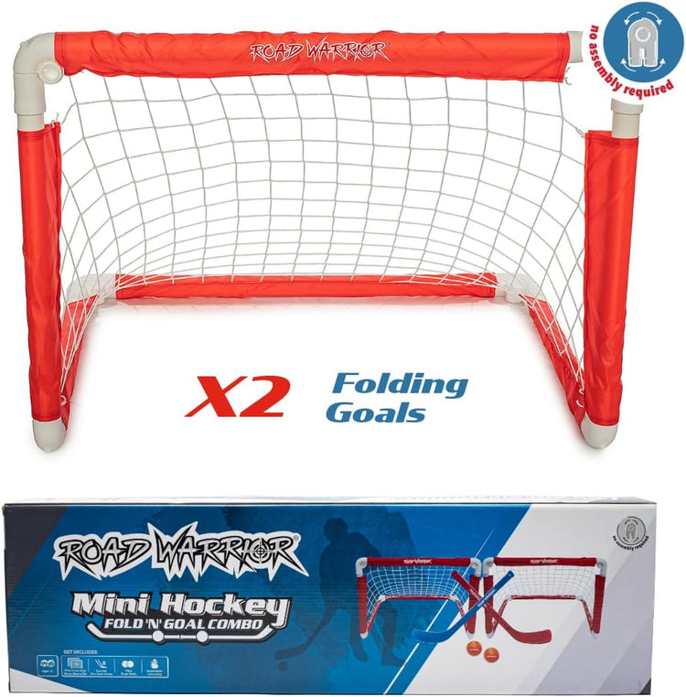 Xweptuy 2-in-1 mini-hockey-voetbalset met mini-doelnet Xweptuy 2-in-1 mini-hockey-voetbalset met mini-doelnet