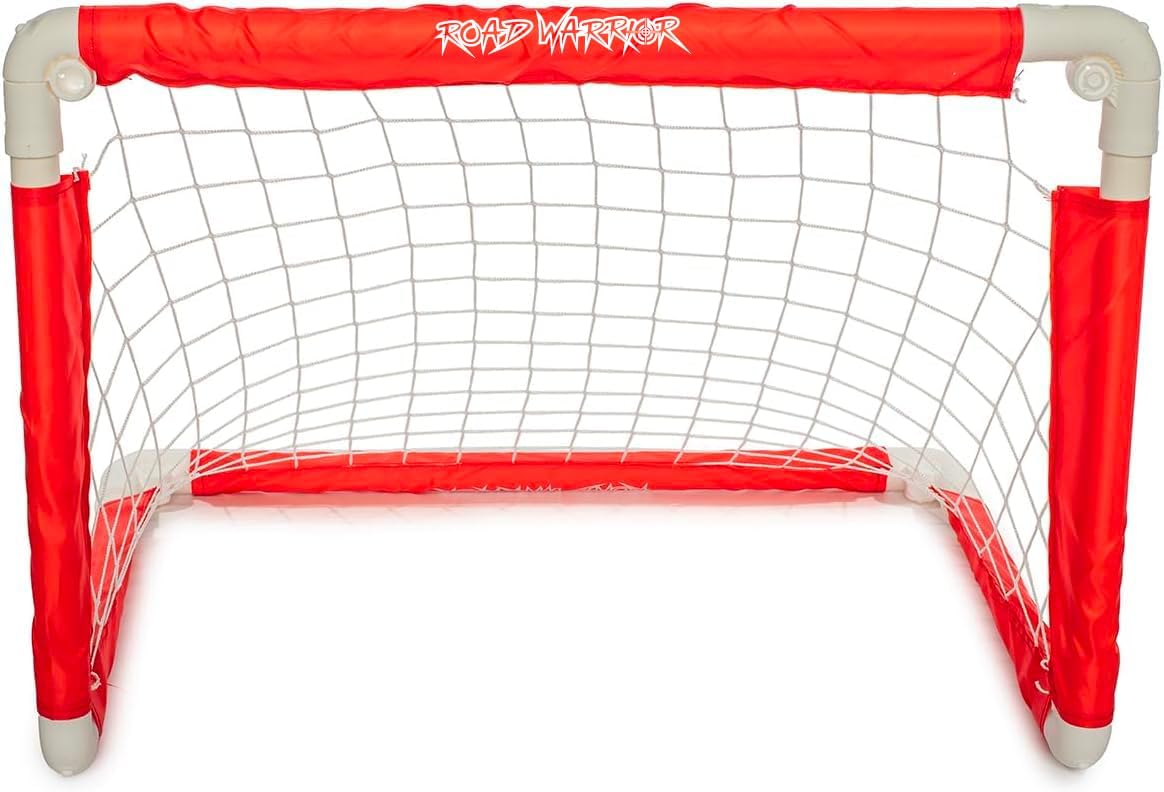 Road Warrior 24" Mini Hockey Fold N' Goal Hockey Combo