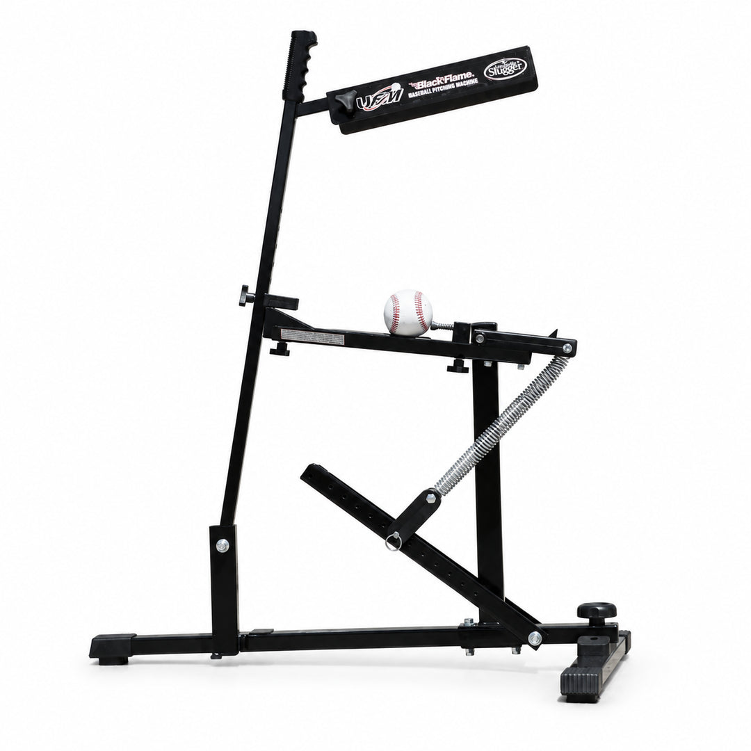 2024ルイスビルスラッガー ポータブルピッチングマシン BLACK FLAME Louisville Slugger Black Flame Pitching Machine – GameMaster