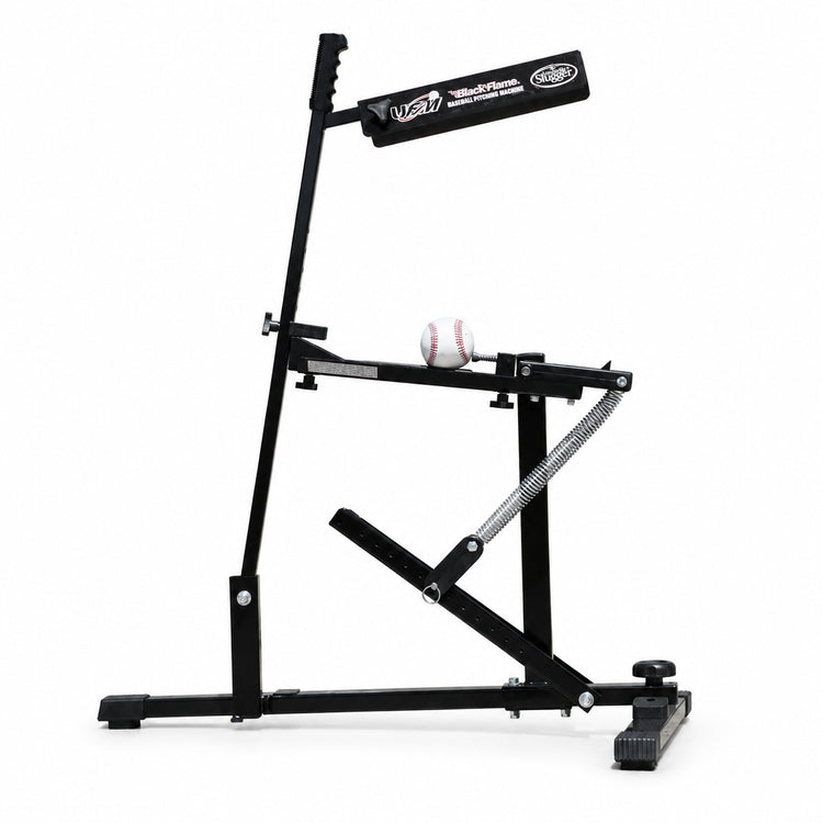 Black Flame Pitching Machine — Manual, No Electricity | Louisville