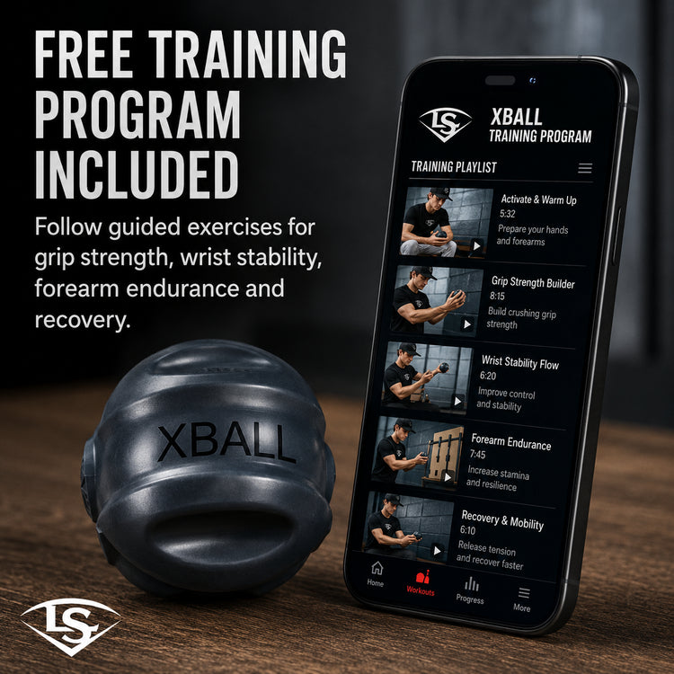 Louisville Slugger XBALL Grip Strength & Recovery Trainer