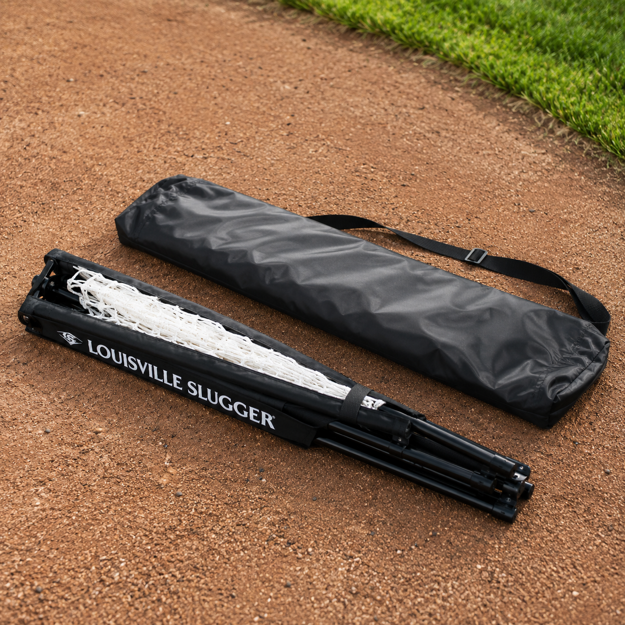 Louisville Slugger Portable Ball Caddy — Holds 85 Baseballs | Coach & Player Training