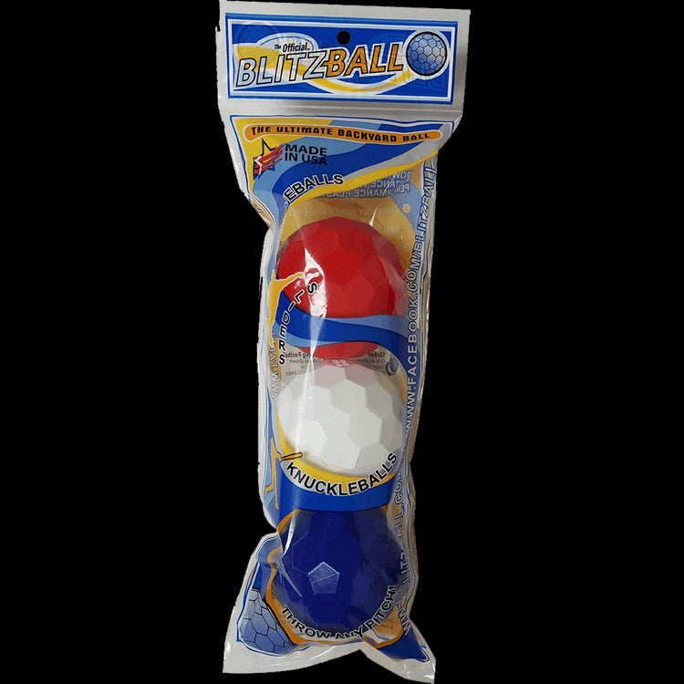 Blitzball Red-White-Blue 3-Pack for Backyard Fun | GameMaster