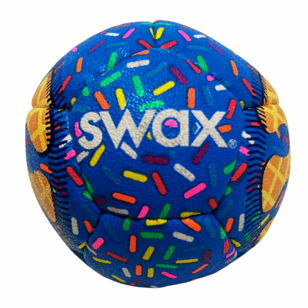 Balls　アス サスクワッチへアリーボールズ　ブラス Blue Sprinkle Swax Training Ball | Fun Weighted Baseball Training