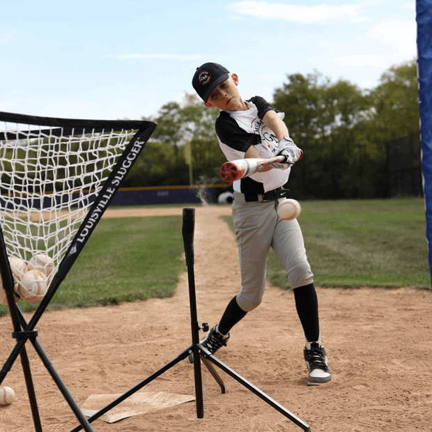 Louisville Slugger Soft-Toss / Ball Caddy / Sock Net Bundle