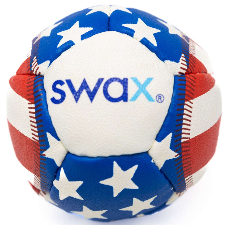 Stars & Stripes Swax baseball designed for enhanced training and skill development in baseball
