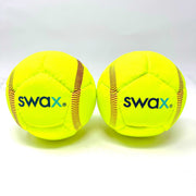 Swax Training Softball - Yellow designed for safe indoor practice and skill development
