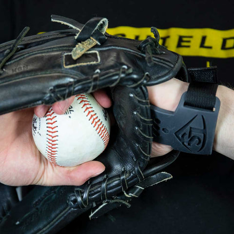Louisville Slugger Glove Shield wrist protection for added safety and support while catching baseballs