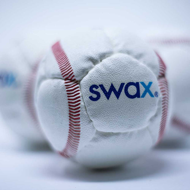 Swax training baseball by Slugger Training with a realistic feel for practice sessions